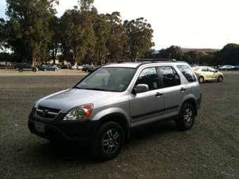 Silver Honda CR-V 2002 EX Model 4D for Sale 1