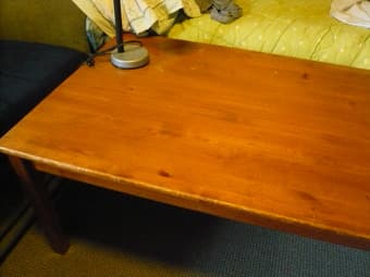 Table, Pictures, Plastic Chair, 1