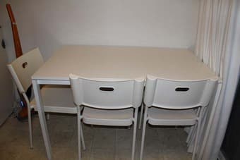 Table and 4 chairs from Ikea New $119 For sale $ 65 2
