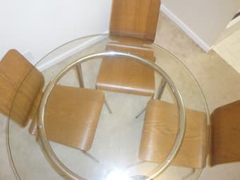 4 seater IKEA dining table in excellent condition for sale ($275) 1