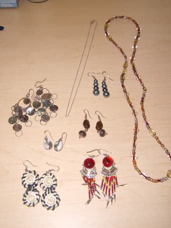 Purple Desk Lamp ($5) & Assorted Jewelry ($10)- Buy TODAY after 5 pm 2