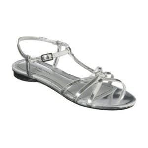 Silver Isaac Mizrahi Sandals, Size 9 ($5) 1
