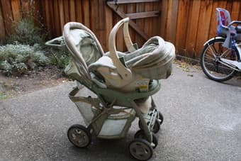 Sturdy Stroller and car seat for sale 1