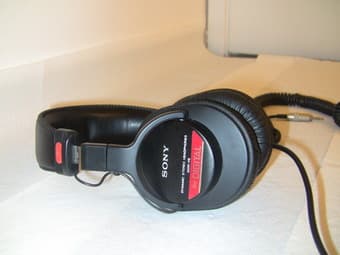 SONY MDR-V6 studio monitor headphones ($45) 3
