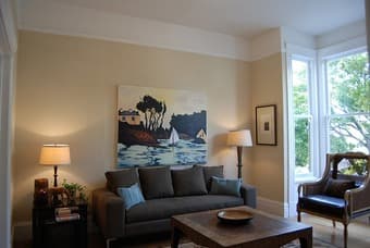 SF: $1250 Large, bright room in a Victorian - HUGE backyard 2