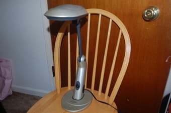desk lamp-----$12 1