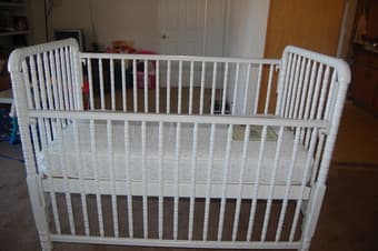 baby crib and mattress---$50 1