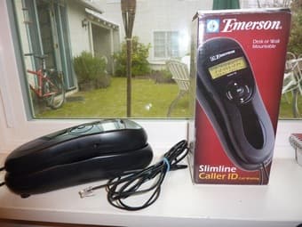 $15:: slimline Caller ID phone 1