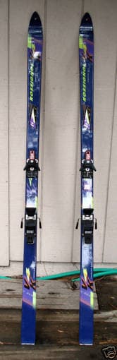 Sell used Rossignol skis with Salomon bindings , 1.71 m - $60 1