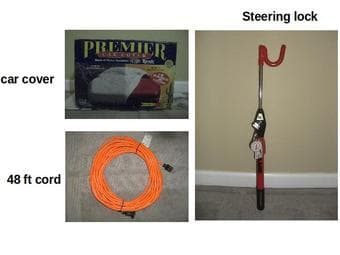 Steering Lock $11 OBO 1