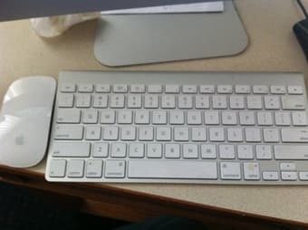 iMac computer keyboard and wireless mouse for sale ($70 for both) 1