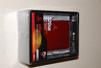 Brand new eGo 320G compact Portable Hard Drive 1