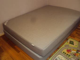Mattress and Foundation (4 month old) $200 or BO 1