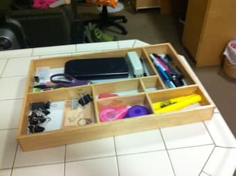 Desk drawer organizer - $4 1