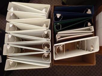 3-ring binder (high quality) - $2 1