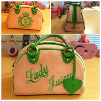 SUPER CUTE JUICY BAG Top Handle Pink ! $45 Price Negotiable 1