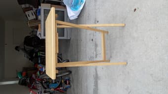 Moving out sale! (TV, Table, shoe bag, dolly) 2