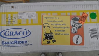 Baby stroller- Graco travel system and car seat stroller frame 2