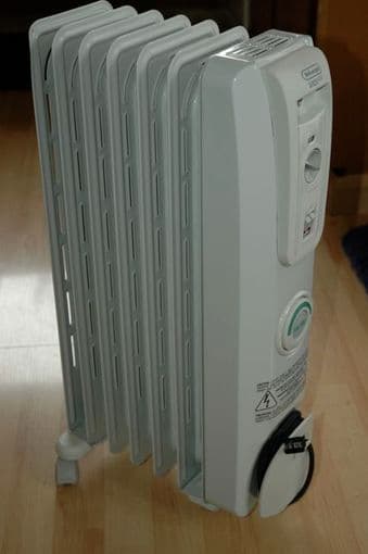 Electric portable heater 1
