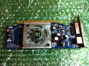 nVidia GeForce 8400GS 256M (LP type) – graphic video card - $20 1