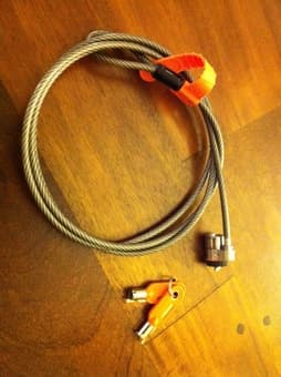 Kensington 64068F MicroSaver Notebook Lock and Security Cable - $20 1