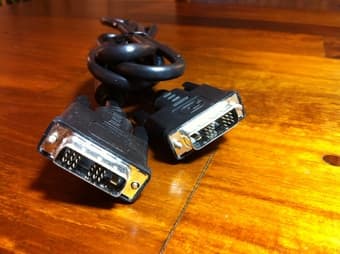 6ft DVI cable - $5 2