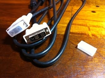 6ft DVI cable - $5 3