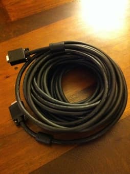 100ft Premium monitor or projector VGA cable - $15 1