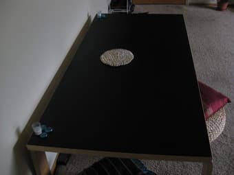 Dining table and seats 2