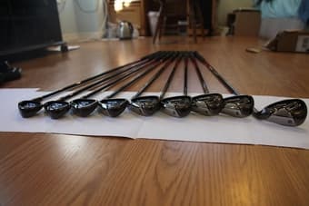 Selling Used Golf Clubs:  9 Irons( 4, 5, 6, 7, 8, 9, P.A.S) 2
