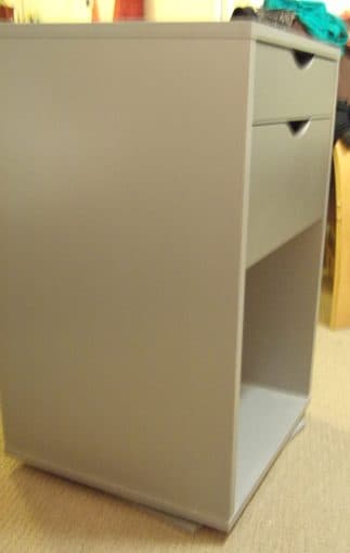 Swiveling storage drawer - $10 3