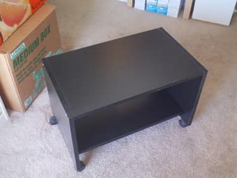 Moving sale, cooler, lamps, clock 1