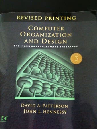 Computer Organization and Design-Patterson & Hennessy w/ CD Best Offer 1