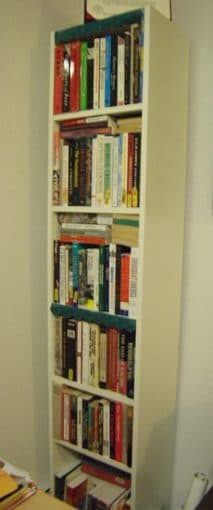 Tall White IKEA Bookshelf - $10 1