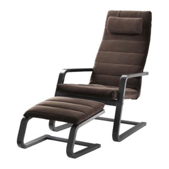 For Sale: IKEA Boliden Chair & Foot Rest $50 1