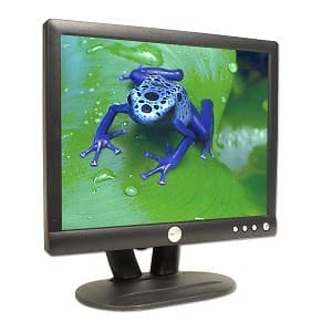 Dell 15" LCD Flat Panel Monitor: $25 1