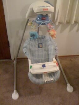 Fisher Price Cradle Swing - $15 1