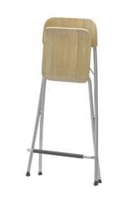 IKEA – Bar stool with backrest, foldable (FRANKLIN) - $15 1