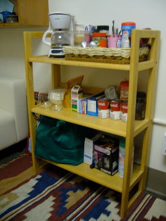 Selling: IKEA Couch, coffee table, chairs, and wooden stand! 2