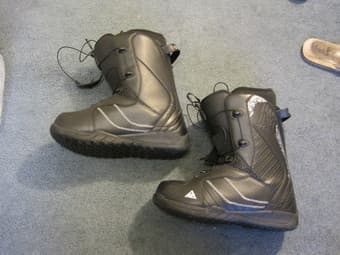 Snowboard Boots $35 + Free Snow Pants 2