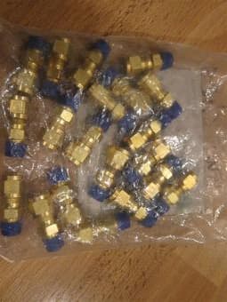 Swagelok pneumatic connectors, qty.20, $20 1