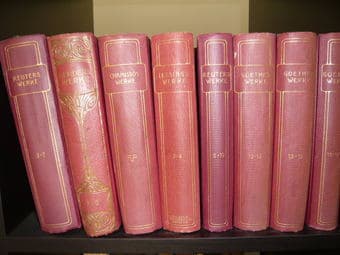 Old Books in original German (Alt-Deutsch), Goethe, Schiller, etc 3