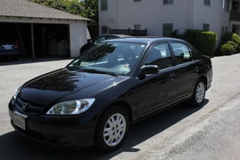 2005 Honda Civic LX, 4-door, black, automatic, 41K miles, $9500 3