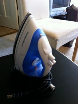 Iron, ironing board, and vacuum cleaner for sale 3