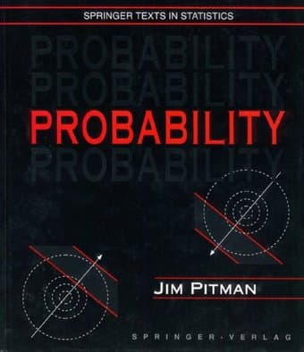 Probability, Jim Pitman - $40 1