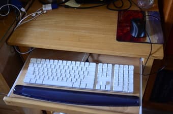 Computer desk - $40 2