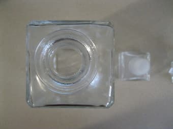Scotch Decanter and Drinking Glass - $10 3