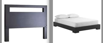 WEST ELM Bedframe+headboard= 340 1