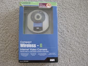 Linksys Compact Wireless-G Internet Video Camera - $30 1