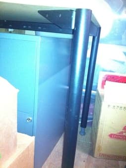 Square Desk with adjustable legs ($40) 2